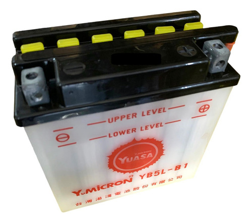 Bateria Yb5l-b Reforzada Yuasa 12v 5ah 