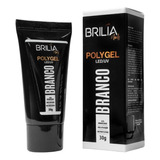 Polygel Branco 30g Brilia Nails