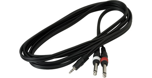 Cable Warwick Rcl 20914 D4 Miniplug Stereo A 2 Plug Mono 3mt