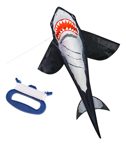 Flying Kite Kite To With And Fly Kite Line Shark Para Adulto