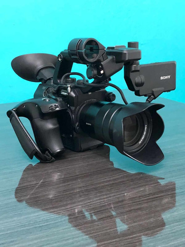 Câmera Filmadora Sony Fs5 Mk2 4k Sdi Hdmi 3 Bateria Completa
