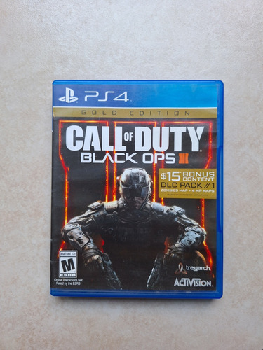 Call Of Duty Black Ops 3 Gold Edition En Físico Para Ps4 