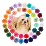 Canguro 40 Colores Flor Pequeños Lazos Para El Pelo Para Pe