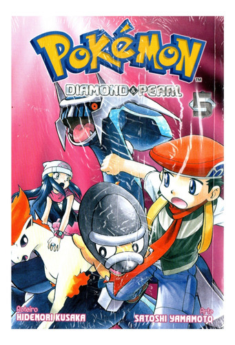 Pokémon Diamond And Pearl Vol. 5, De Hidenori Kusaka. Editora Panini, Capa Mole, Edição 5 Em Português, 2023