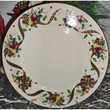 Plato Redondo De Servir Buffet Lenox Holiday Tartan