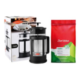 Pack Cafetera Prensa Francesa + Café Juan Valdez Molido 250g