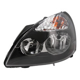 Optica P/ Renault Clio Ii 2003 2004 2005 2006 Fon Negro Izq.