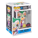 Funko Pop! Joker Dia De Muertos #414 Glows In The Dark