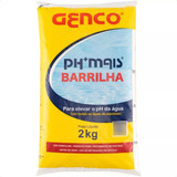 Barrilha Para Piscina Elevador De Ph Granulado  2 Kg - Genco