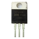 Irf640 Transistor Mosfet 200v 18a (to-220) 2 Unidades