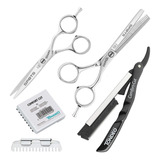 Tondeo Kit Tijera Corte Filo Navaja + Pulir Offset 5,5 5703