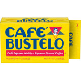 Café Bustelo Espresso Café Molido Tostado Oscuro, 10 Onzas (