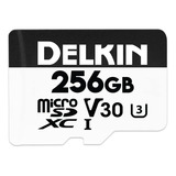 Delkin 256gb Hyperspeed Microsdxc Uhs I V30 Tarjeta Memoria
