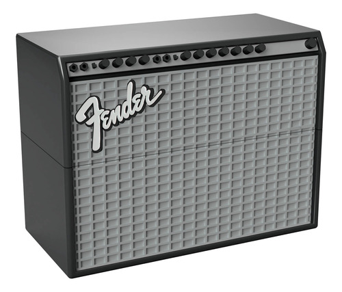 Porta Puas De Guitarra + 10 Puas De Regalo Fender Compatible