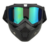 Máscara Óculos Motociclista Motocross Moto Capacete Bike