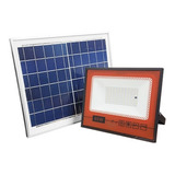 Reflector Solar Luminario De Led 60w 6500k Ip65 Mundo Lucido Nwrfs60 Luz Fria Incluye Panel Solar Reflector Y Control 