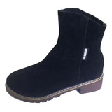 Botas Cortas K And Winter Short Barrel Retro Frosted Wo 4122