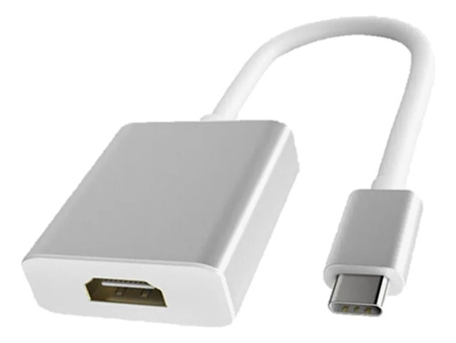 Cable Adaptador Aluminio Usb 3.1 Tipo C A Hdmi