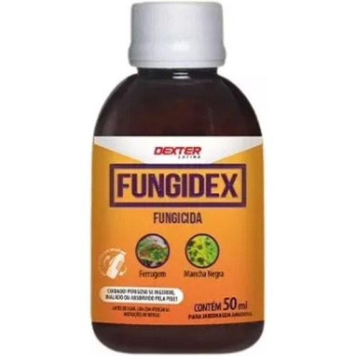 Fungidex 50ml Controle De Doenças E Pragas De Jardim