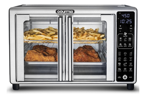 Horno Freidora De Aire Gourmia Digital Con Puertas Francesas