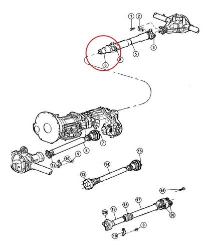 Yoke Dodge Dakota, Dodge Ram 1500, 2500, 3500, Dodge Pick-up Foto 4