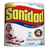 Papel Higienico Sanidad 30 Metros 4 Unidades 