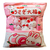 Cojin De Peluche Kawaii Con Bonita Bolsa De Aperitivos, Almo