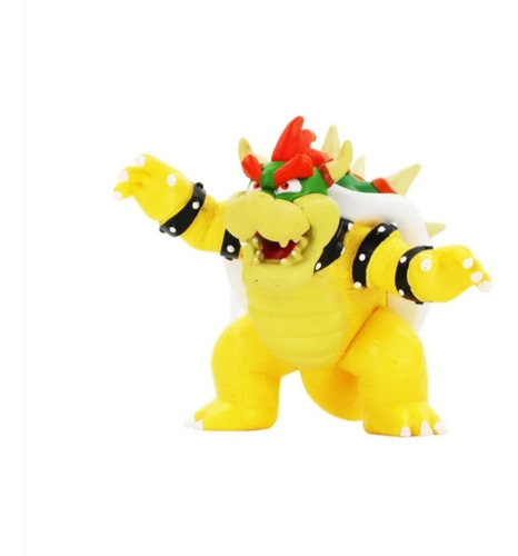 Bowser Figura De Colección De Super Mario Bros 14cm