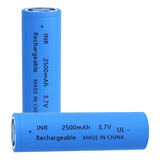 Y18650 Rechargeable Battery 3.7 Battery 2500mah Flat To...