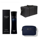 Armani Code Pour Homme 125ml Asimco + Neceser + Bolso Armani