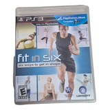 Jogo Ps3 Fit In Six - Lacrado