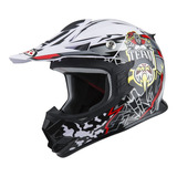 Casco Moto Cross Enduro Nzi Knobby Dama Mujer Hombre Sia++