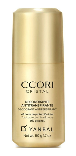 Desodorante Antitranspirante Ccori Cristal Yanbal Original.