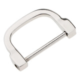 D-ring Hebilla Bolsa Accesorios Equipaje Vintage Plata