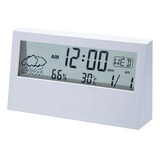 Reloj Lcd Despertador Alarma Luz Led Temperatura Calendario 