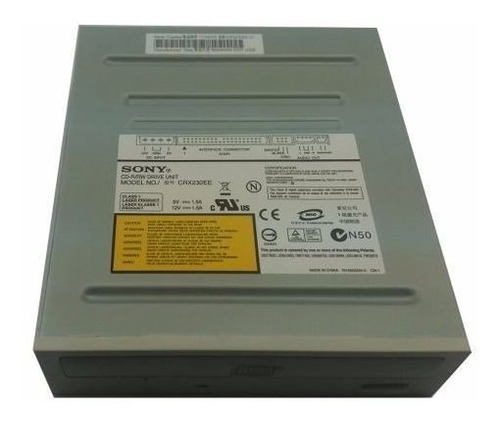 Drive Gravador De Cd Sony Crx230ee Ide 