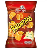 Kit C/10 Salgadinhos Baconzitos Elma Chips 55g