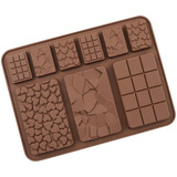 Molde Silicon Mini Chocolates - Tablas - Corazón