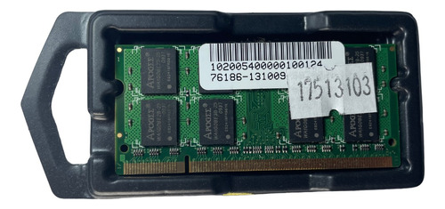 Memoria Note 2gb Ddr2 Pc2 6400 800mhz Apogee