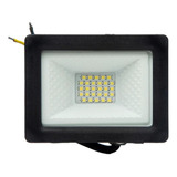 Reflector Proyector Led Exterior 20w Sica Ip65 Color De La Carcasa Negro Color De La Luz Blanco Frío