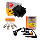 Kit Cables + Bujias Ngk + Bobina Chevrolet Corsa 1.4 / 1.6 1