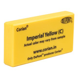 Corian Placa De Imperial Yellow Medida 2.43x.76 Mt En 12 Mm