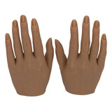 Prática De Unhas De Mão Fornece Mãos Falsas Pele Normal