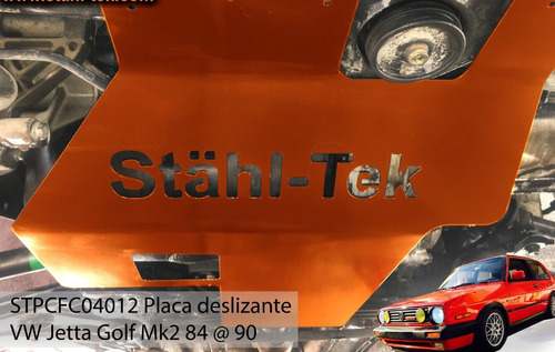 Vw Jetta Golf Mk3,mk2 84a98 Placa Deslizante Cubre Carter