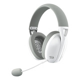 Headset Gamer Redragon Ire Pro Sem Fio Bluetooth Branco