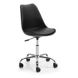 Silla De Oficina Giratoria Pc Escritorio Tulip Eames Negra