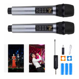 2pcs Micrófono Inalámbrico Profesional Karaoke