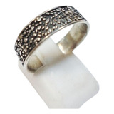 Anillo Textorgan. Plata Original Varias Medidas Black Price