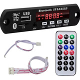  Placa Decodificadora Usb Mp3 Auxiliar Bluetooth E Controle