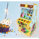 Caja Arcade Super Mario Bros Princesa Peach Para Imprimir